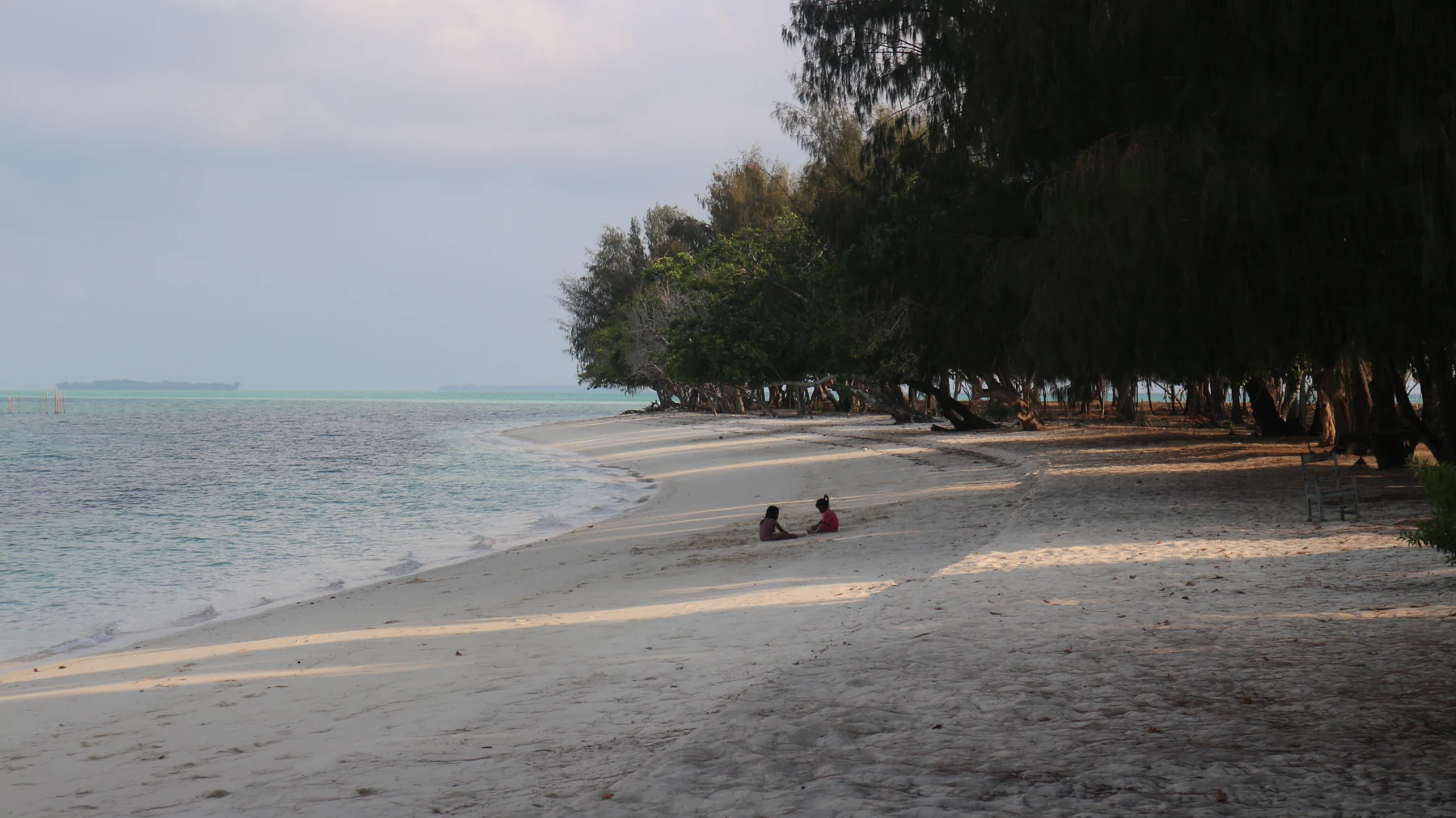 The shoreline of Dodola Island, Morotai